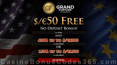 grand fortune casino code